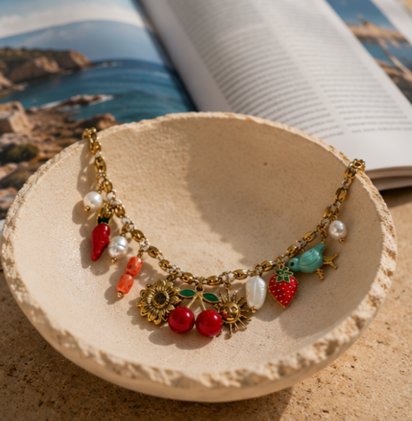 Collier Cerise