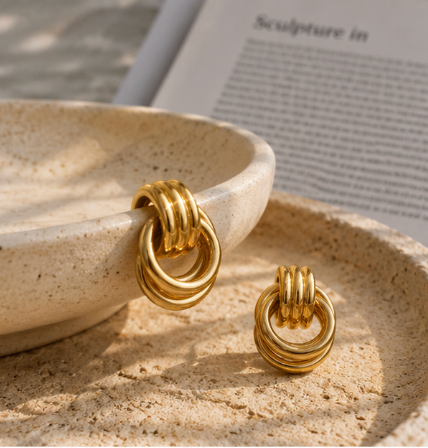 Boucles d'oreilles Léanne