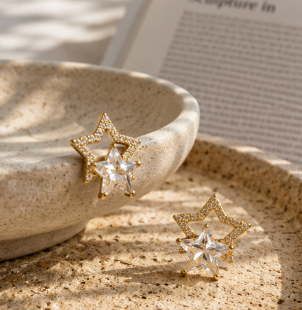 Boucles d'oreilles Star