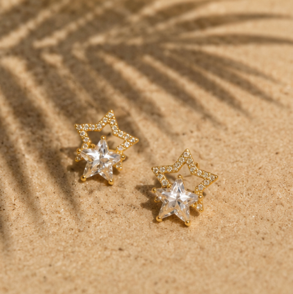 Boucles d'oreilles Star