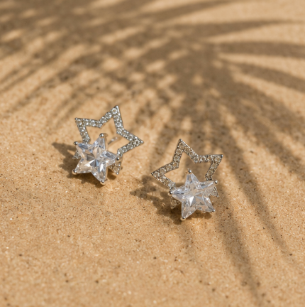 Boucles d'oreilles Star