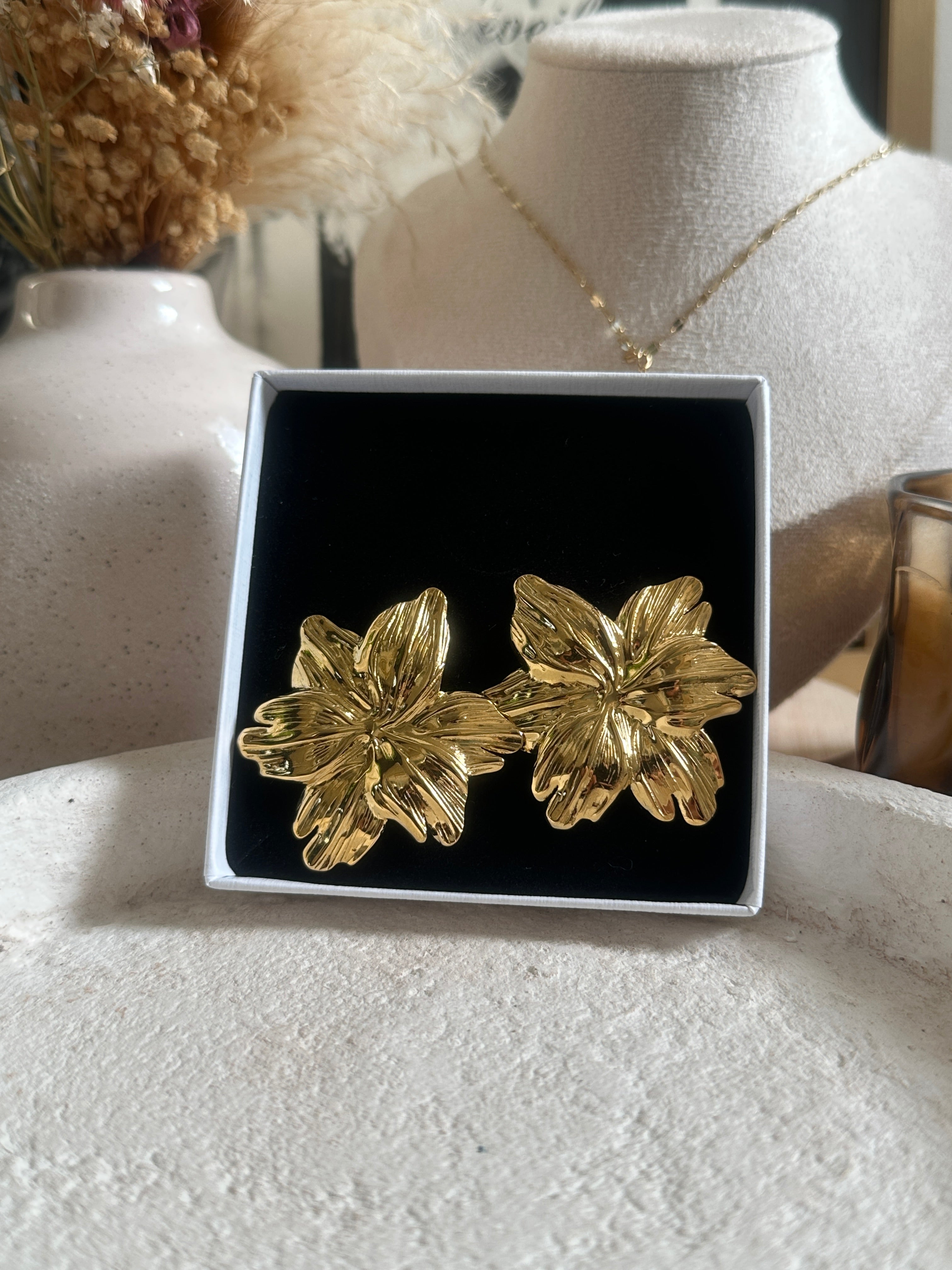 Boucles d'oreilles Iris