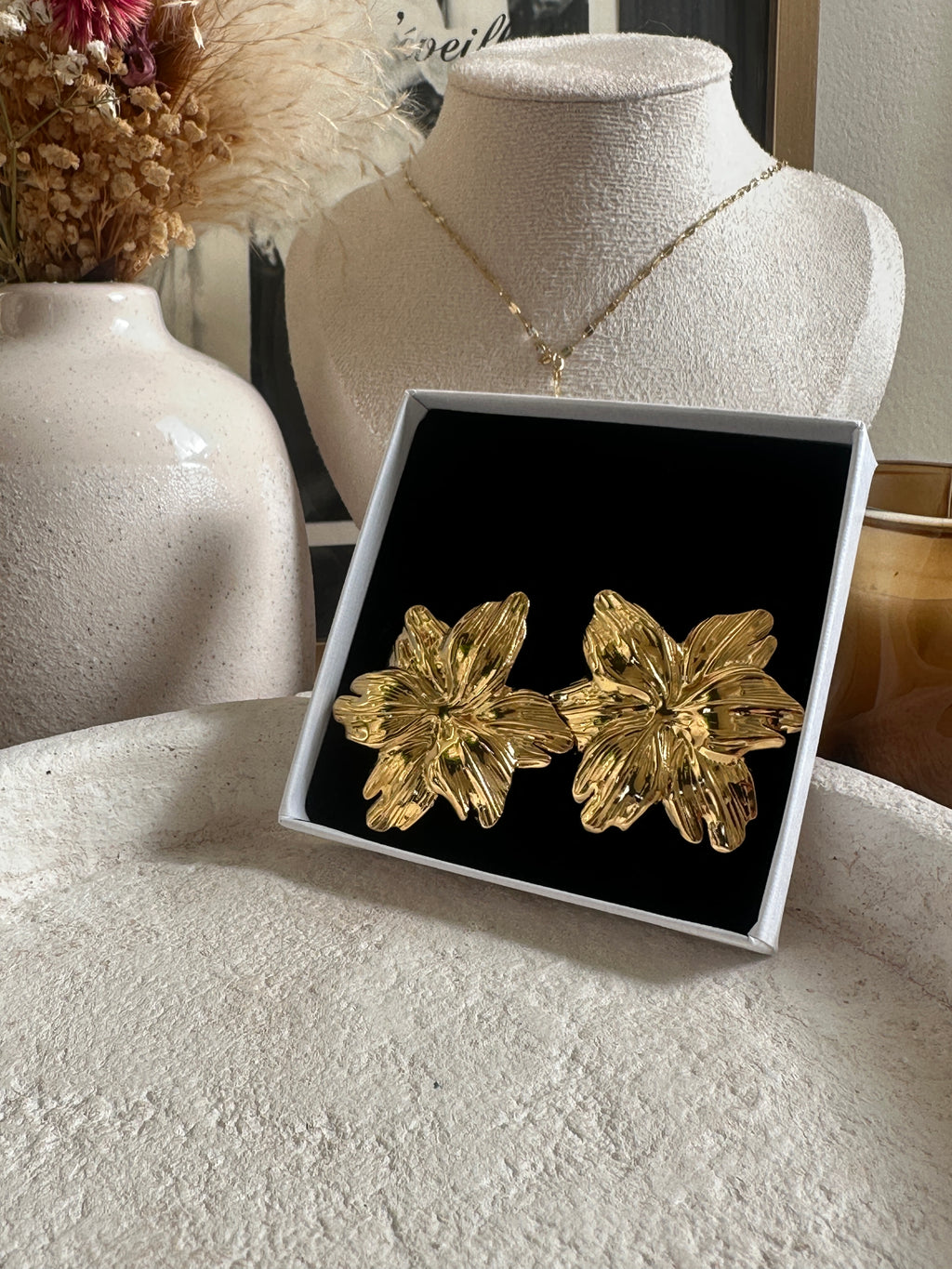 Boucles d'oreilles Iris