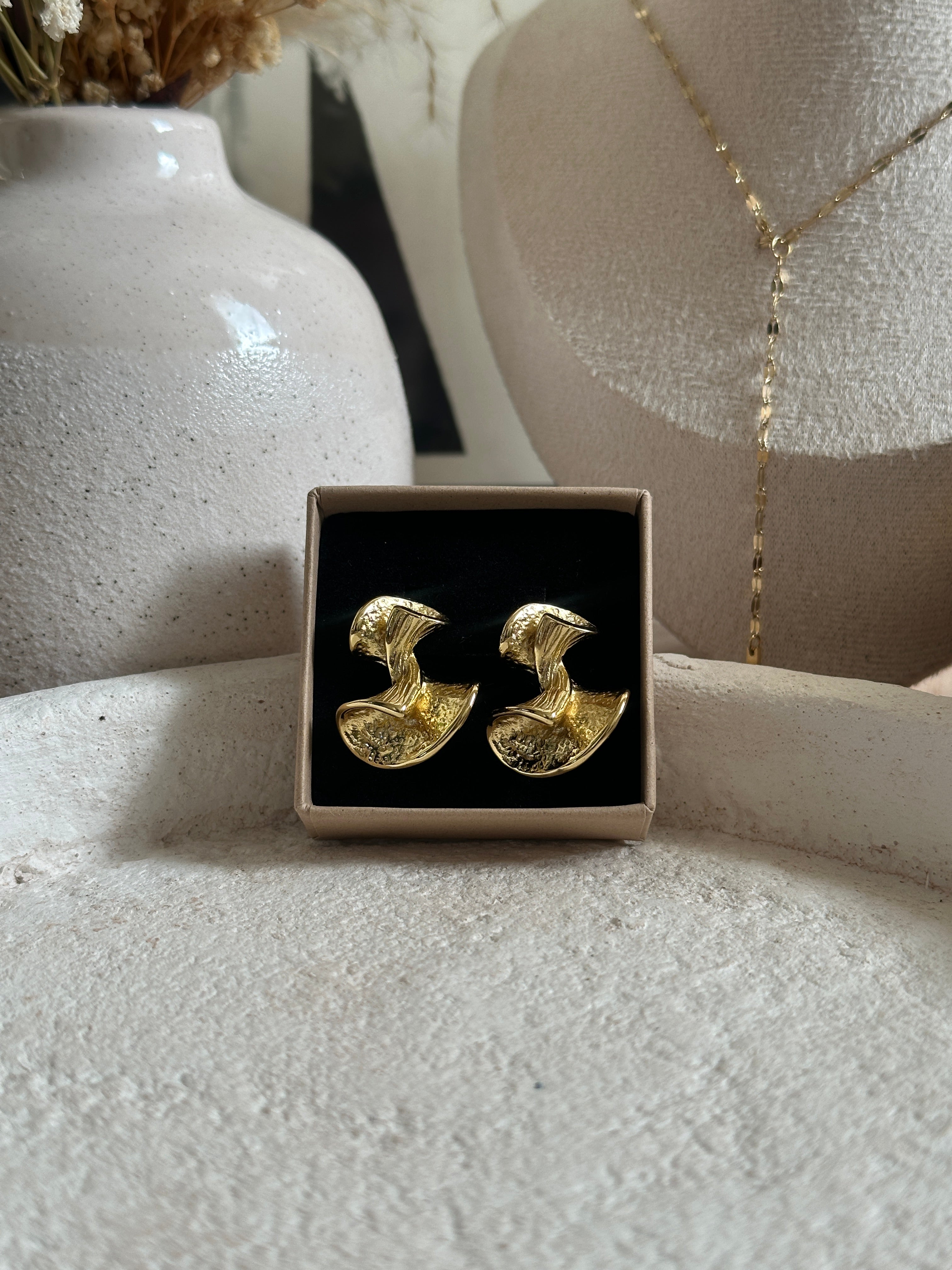 Boucles d'oreilles Rosa