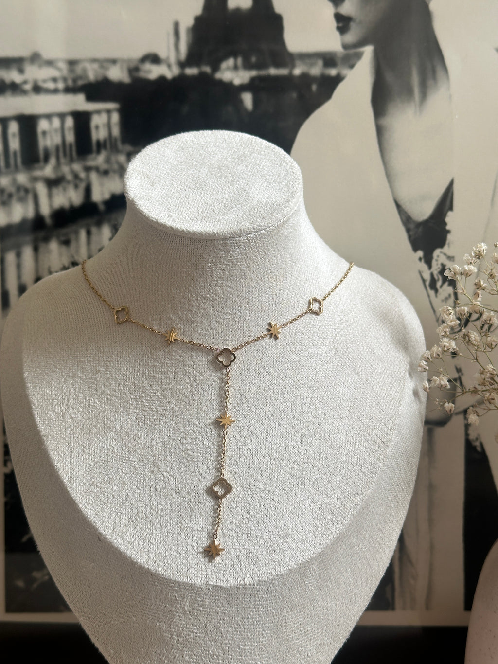 New co - Collier Sautoir Alice