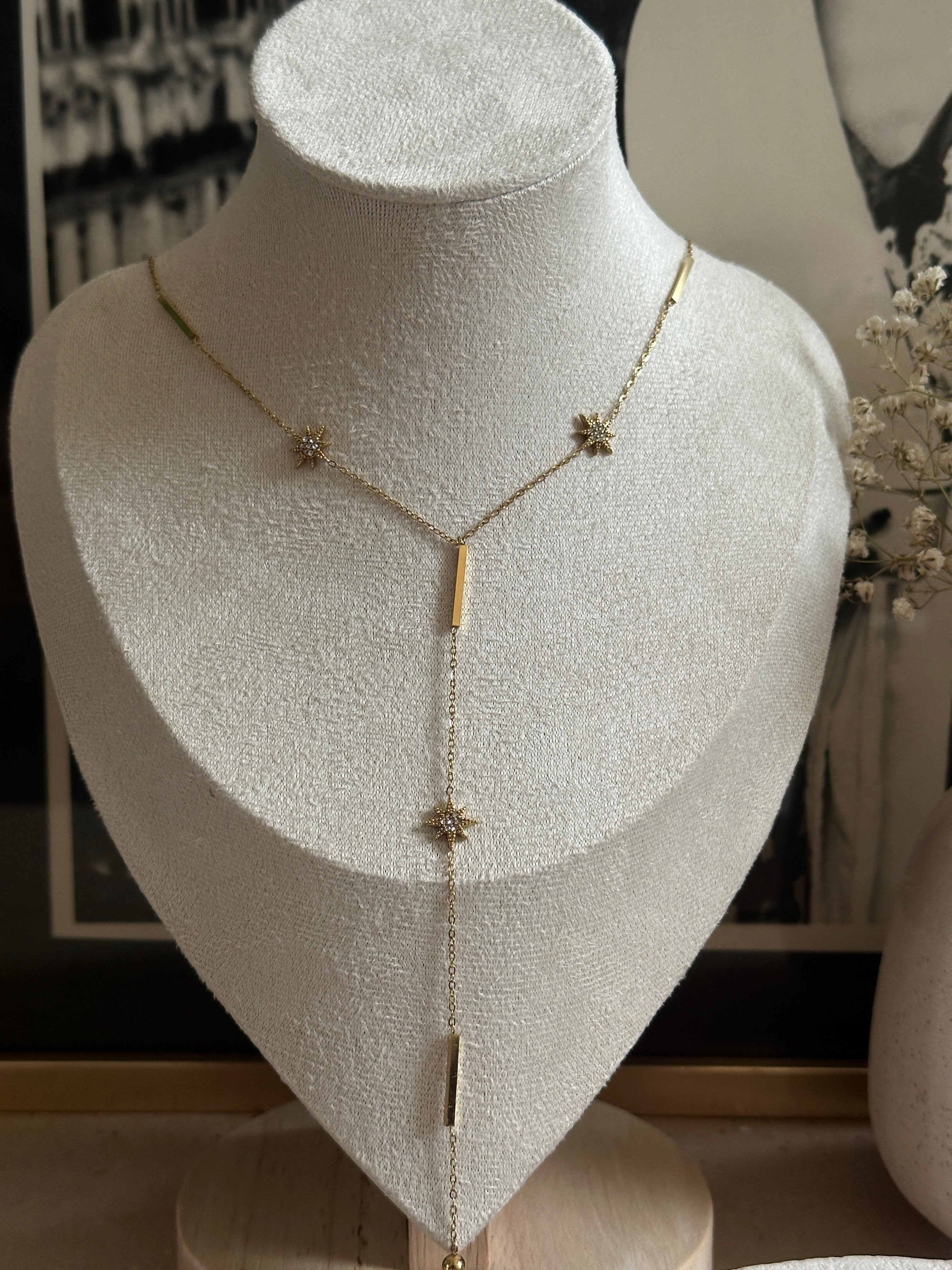 New co - Collier Sautoir Emy