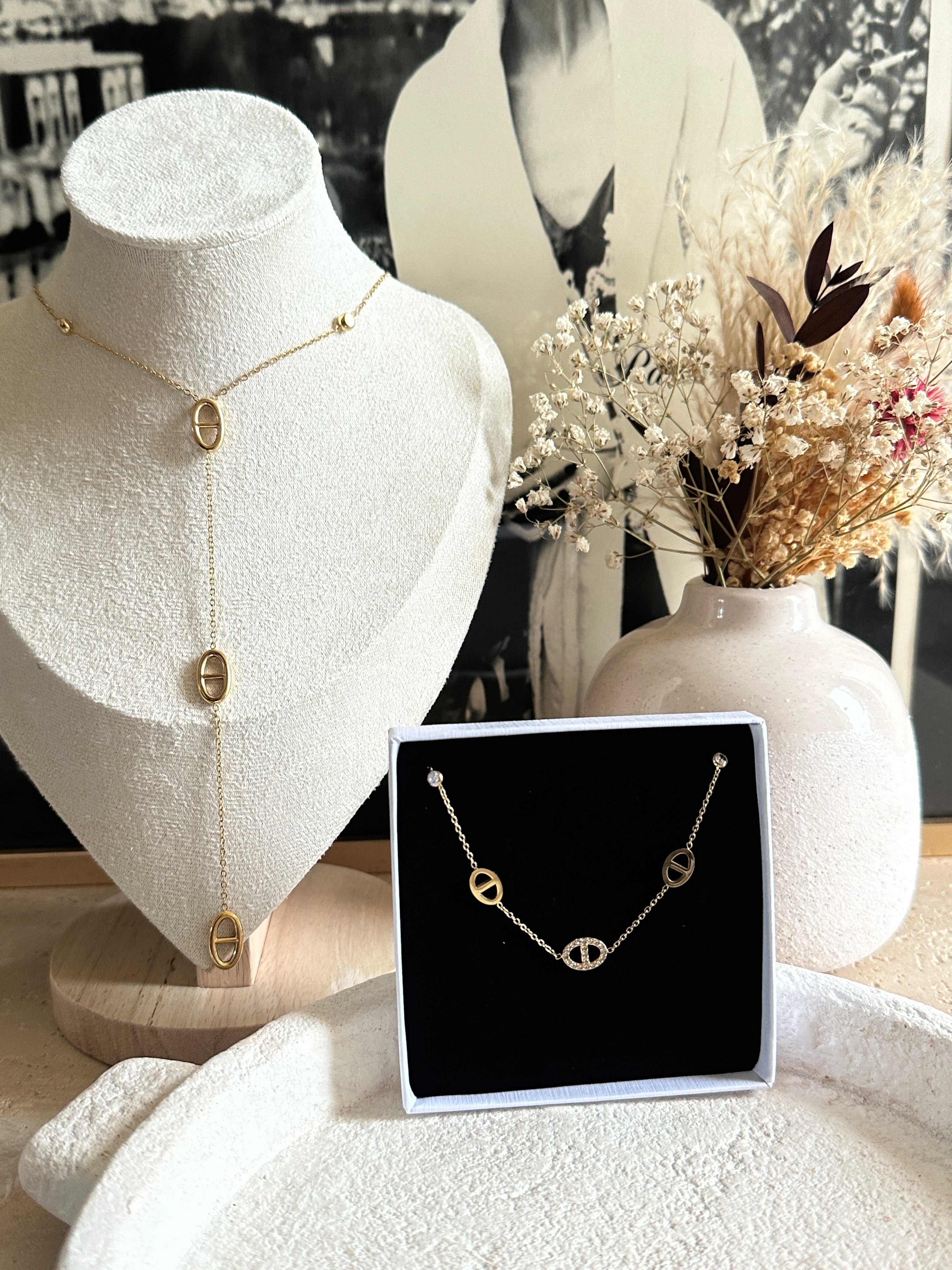 New co - Collier Sautoir Joy